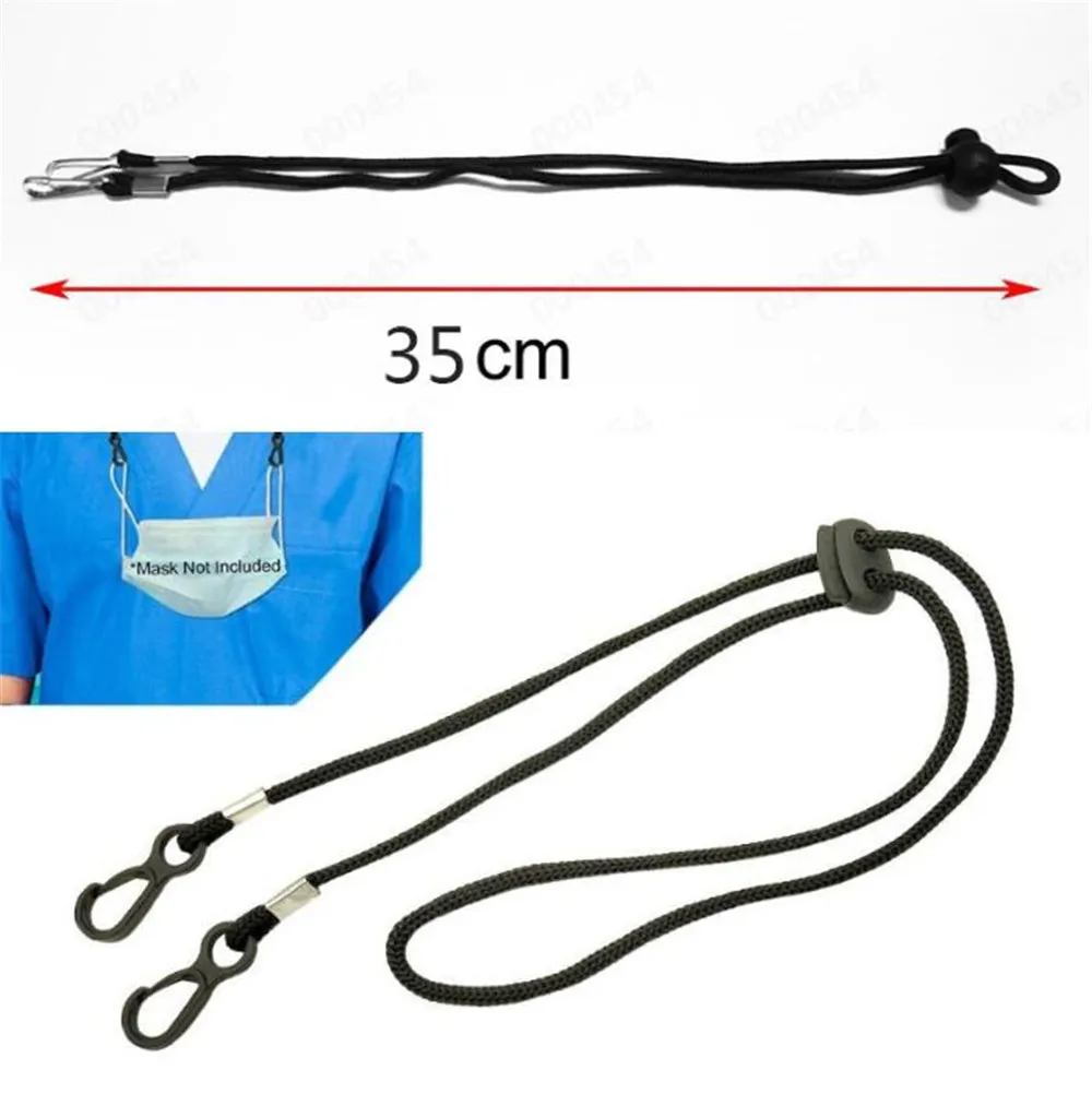 Nowa maska ​​regulowana smyczka wygodna maska ​​bezpieczeństwa Maska Rope Anti Lost Holder KD1