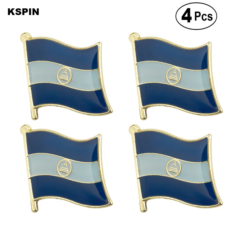 Nikaragua Flaga Pin Lapel Pin Badge Broszka Ikony 4 pc