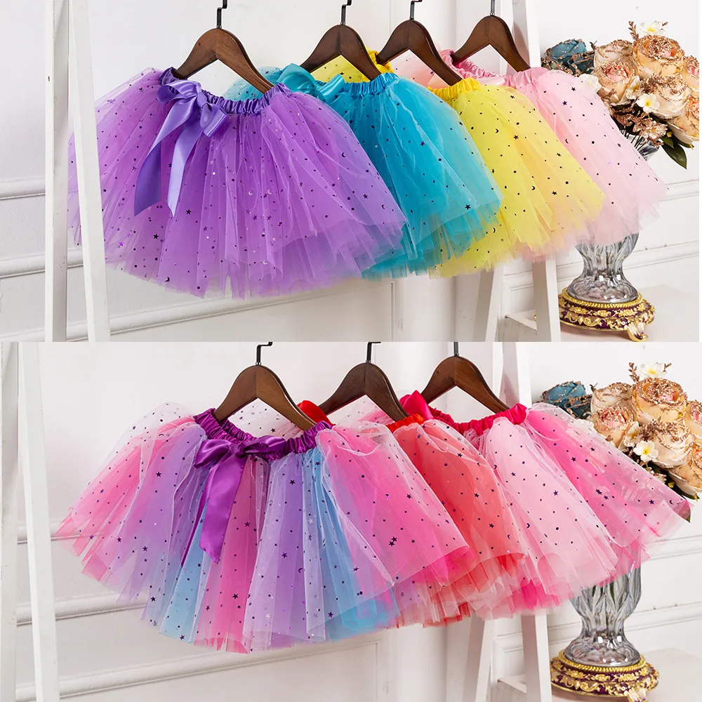 Gonne Tutù Color Arcobaleno Da Ragazza Gonne Tutù Di Danza Classica In  Tulle Multicolore Fatti A Mano Con Fascia Capelli Pettiskirts Bambini  230619 Da 9,77 €