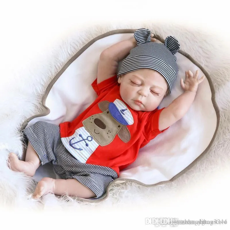 Boneca Bebé Reborn 55cm em Vinil com acessórios, feito a mão, recém  nascido, olhos abertos