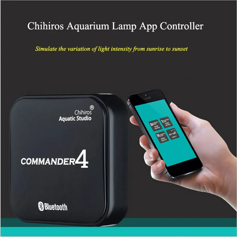 App Control Chihiros Bluetooth LED Light Dimmer Controller Modulator For Aquarium Fish Tank Intelligent Lighting Timing Dimming System2