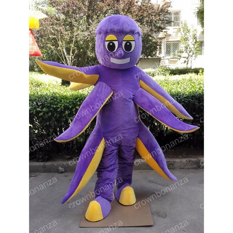 Disfraz De Mascota De Pulpo De Halloween Personaje De Tema De Anime De  Dibujos Animados De Alta Calidad Tamaño Para Adultos Carnaval De Navidad  Fiesta De Cumpleaños Traje Al Aire Libre De