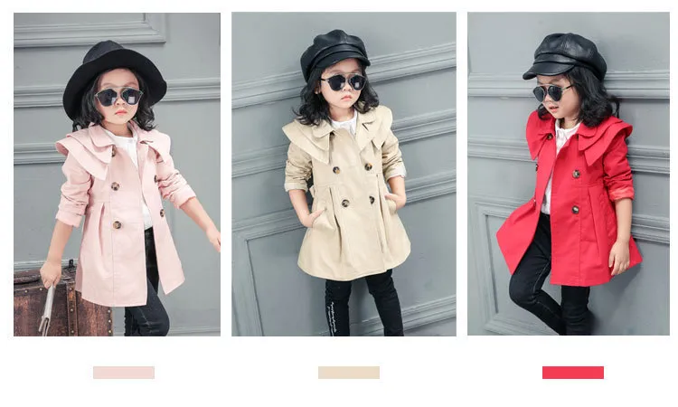 Trench fille hotsell 6 ans