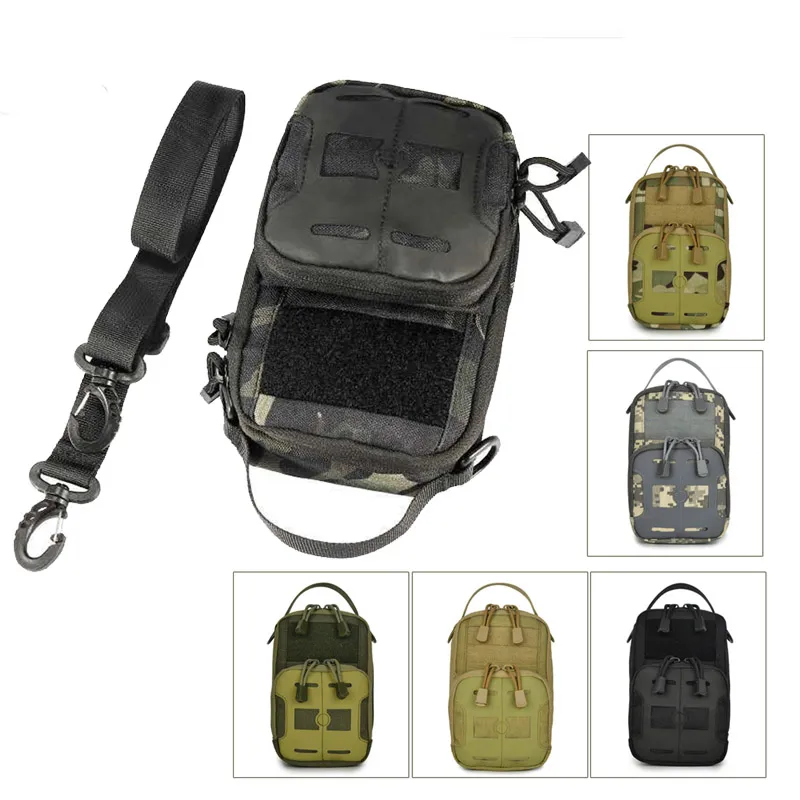 Outdoor Sports Hiking Sling Bag Pack Camouflage Tactical Shoulder Small Bag NO11-217