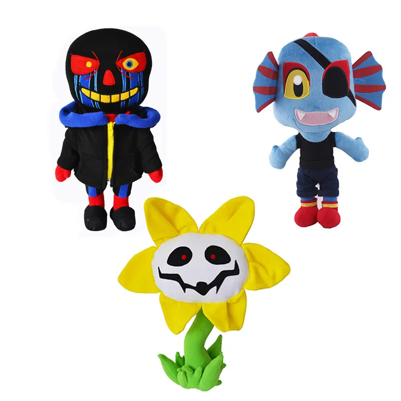 Undertale Inspired Flowey Plush Handmade Soft Plushie 7 in 