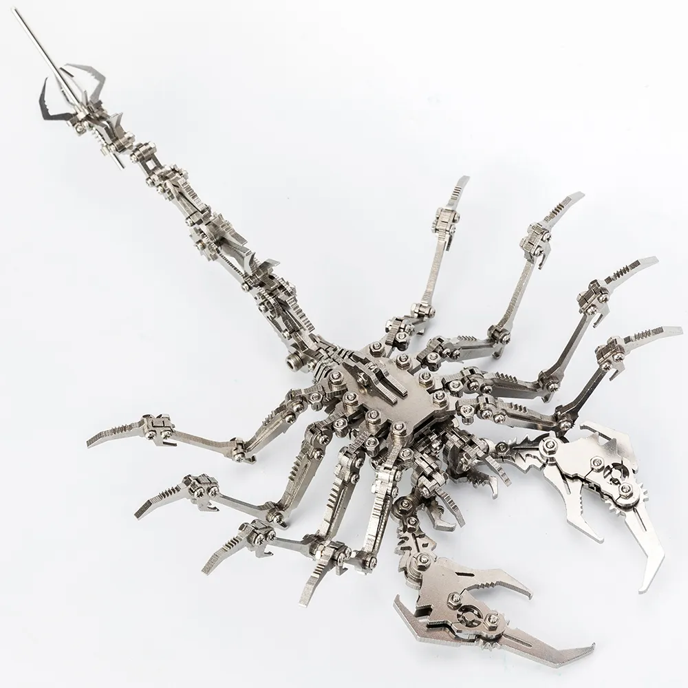 3D Metal Puzzle Scorpion DIY Model Kit Detachable 3D Jigsaw