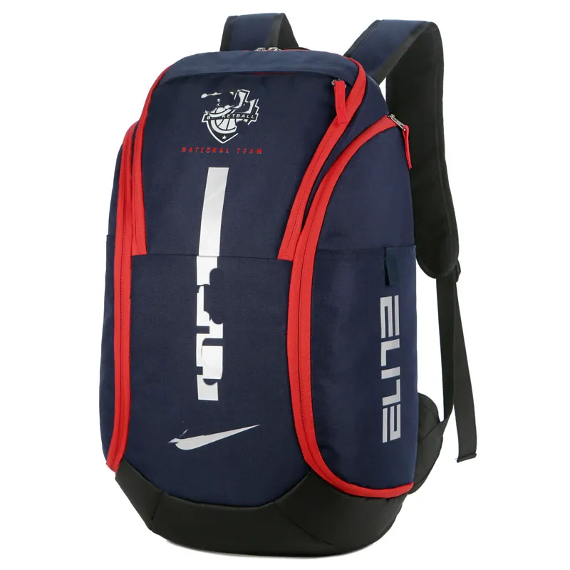 Unisex Hoops Elite Pro Basketball-Rucksack Team USA Joint Outdoor-Rucksack Reisetasche Training Sporttaschen Große Kapazität Multifunktionale Wandergepäcktasche