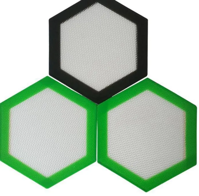 2022 New Hexagon Forma Forma Alimentar Non-Stick Silicone Baking Mat Dabber Sheets