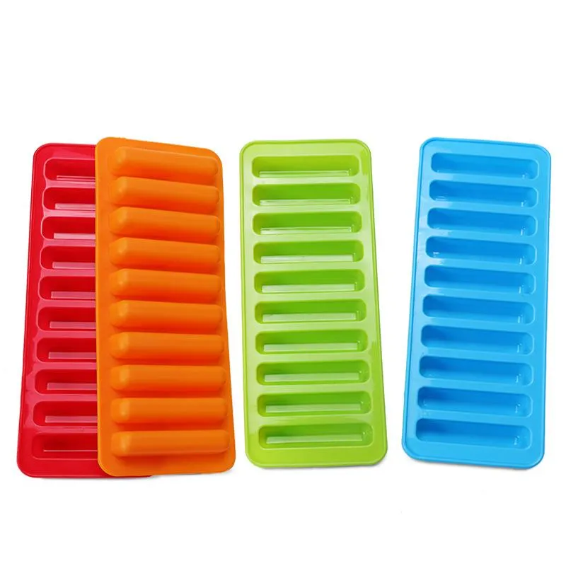 Chocolate tool baking ice lattice 10 with thumb strip silicone biscuit cake mold