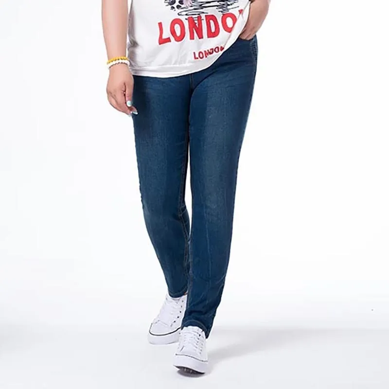 Save Big on Bulk Ladies Push Up Jeans Women's Jeans With Elastic Waist High  Rise Stretch Denim Pants Plus Size Slim Fit Pencil Trousers For Women