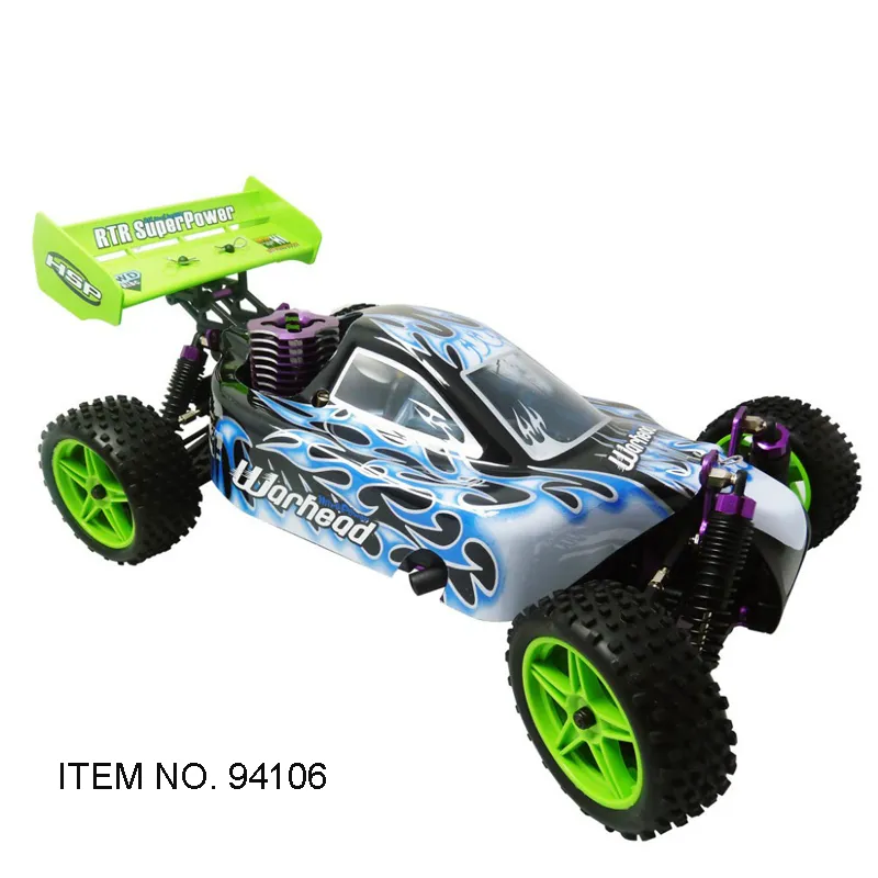 OFERTA ESPECIAL HSP Rc Car 1/10 Scale Nitro Power 4wd Remote Control Car 94106 Off Road Buggy High Speed Hobby Car