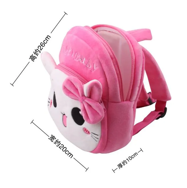 UKCOCO 1Pc Mochila Bolsa Mini Mochila Para Mini Mochila Mochila Orelha De  Gato Mochila Animal Mochila Mochila De Pelúcia Bolsa De Ombro Mochila