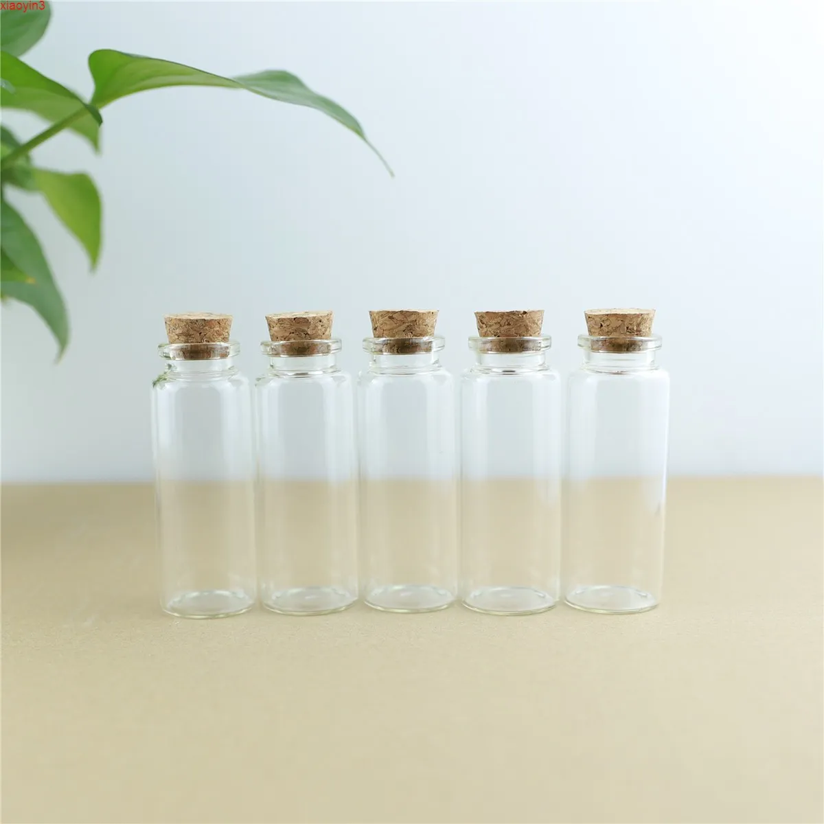 24pcs/Lot 30ml 30*70mm Glass Bottles Cork Crafts Jars Stopper Mini Transparent Empty DIY Wishing Gifthigh qualtity