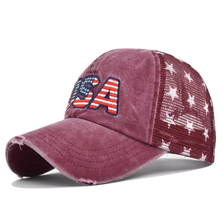 LET`S GO BRANDON Embroidered Baseball Hats USA Presidential Election Party Hat With American Flag Caps Cotton Adjustabl Cap