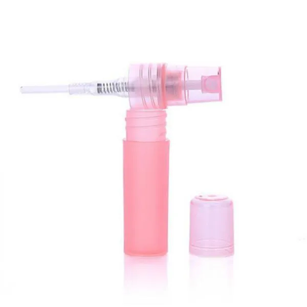2022 Flacone spray in plastica da 5 ml 8 ml 10 ml, contenitore per profumo cosmetico vuoto con ugello atomizzatore a nebbia, fiale per campioni di profumo