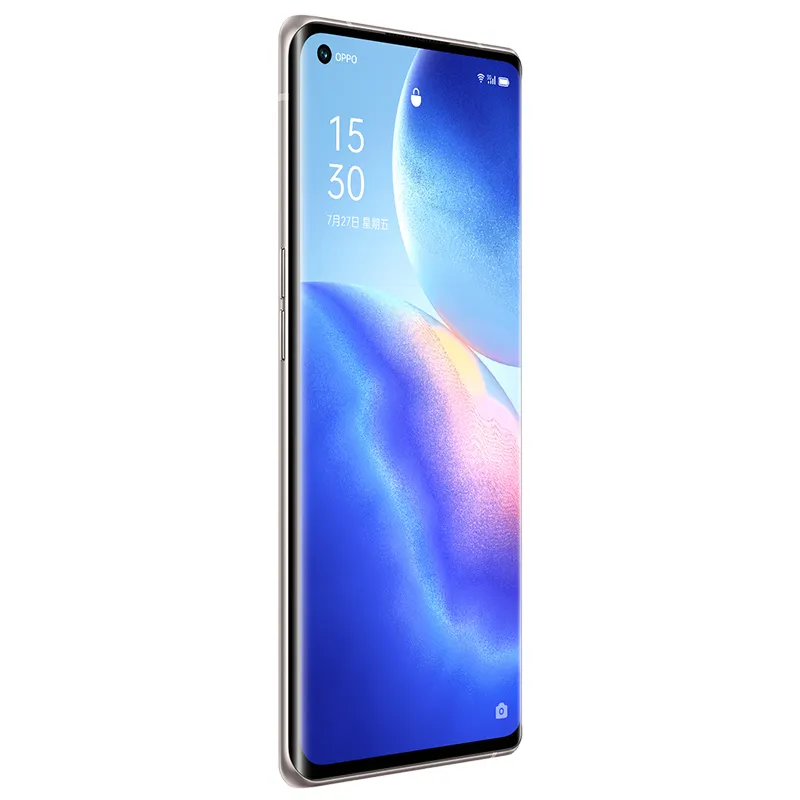 Originele OPPO RENO 5 PRO + PLUS 5G MOBIELE TELEFOON 12 GB RAM 256GB ROM Snapdragon 865 50.0mp AI Android 6.55 "Volledig scherm NFC Face ID mobiele telefoon