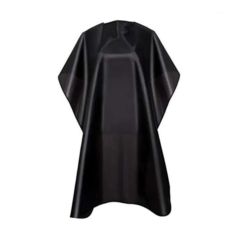 Aprons Professional Cutting Hair Waterproof Nylon Salon Barber Gown Cape With Snap Closure Hairdressing Cape1