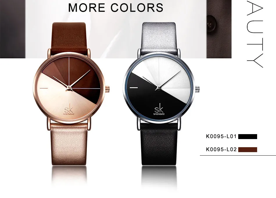 Luxury Leather Watches Women Minimalist Creative Fashion Quartz Watch Reloj Mujer Simple Ladies Wrist Watch Bayan Kol Saati (5)