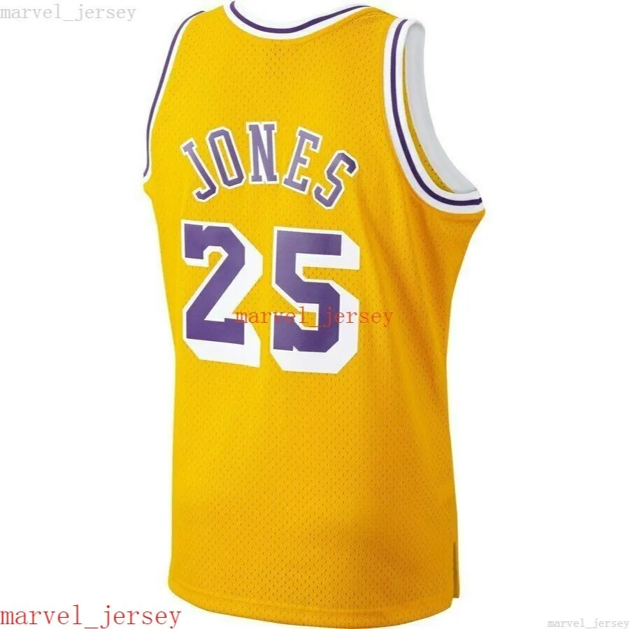 Custom Stitched Eddie Jones 25 Mitchell & Ness 1994 95 Jersey XS 6XL