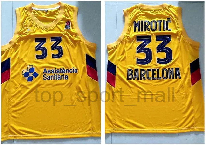 Basketball Lassa 33 Nikola Mirotic Jerseys Man 22 Cory Higgins 0 Brandon Davies 8 Adam Hanga 21 Alex Abrines 30 Victor Claver 24 Kuric Shirt