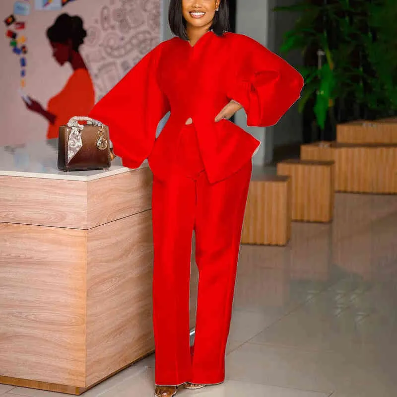 Formal top and pants on sale set