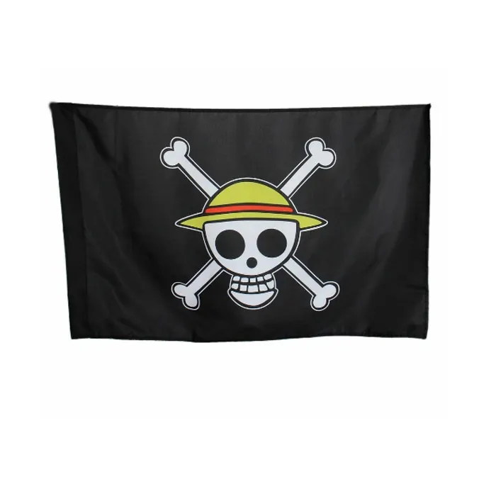 3x5 Bestickte Buchse Rackham Calico Pirat 600D Nylon Premium Flagge 3