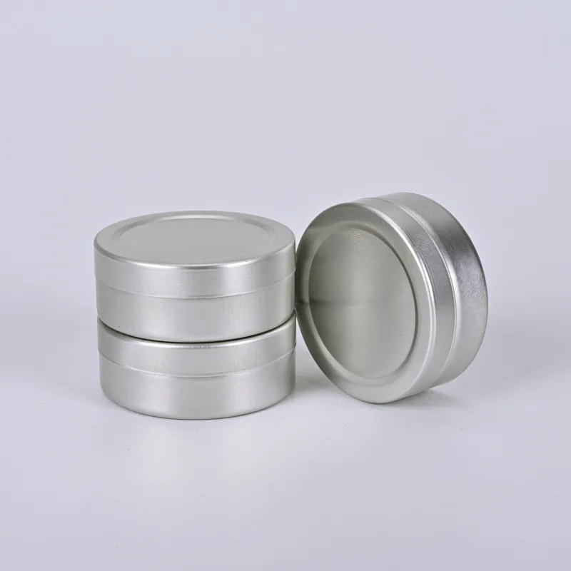 20g empty aluminium cream jars,cosmetic case jar,20ml aluminum tins, metal lip balm container DH8586