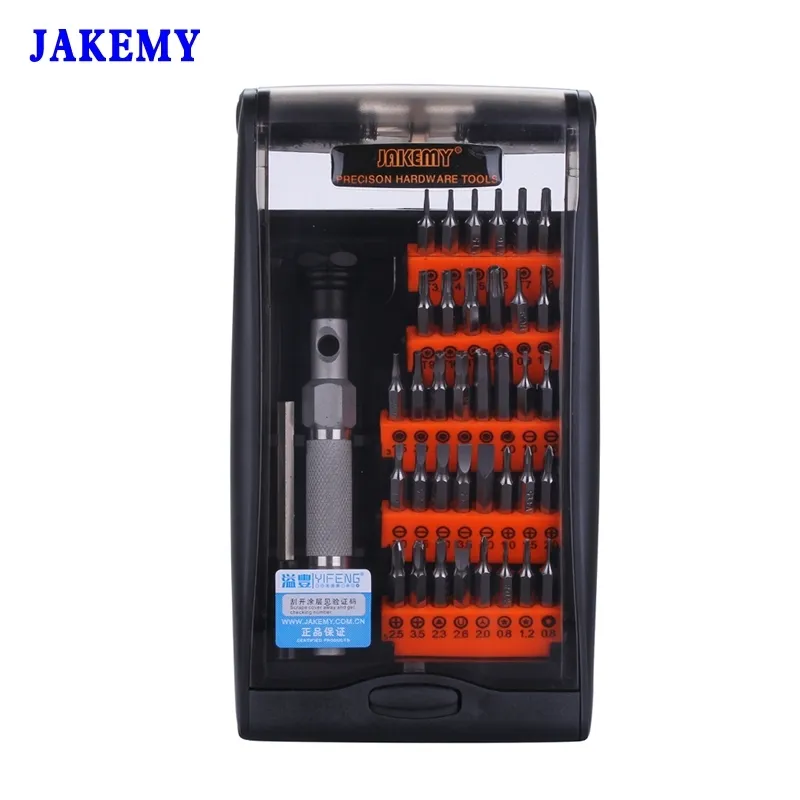 JAKEMY Präzisions-Magnet-Schraubendreher-Set Hex Torx Bits Destornillador Parafusadeira Schraubendreher-Kit für Moblie Phone Computer Y200321