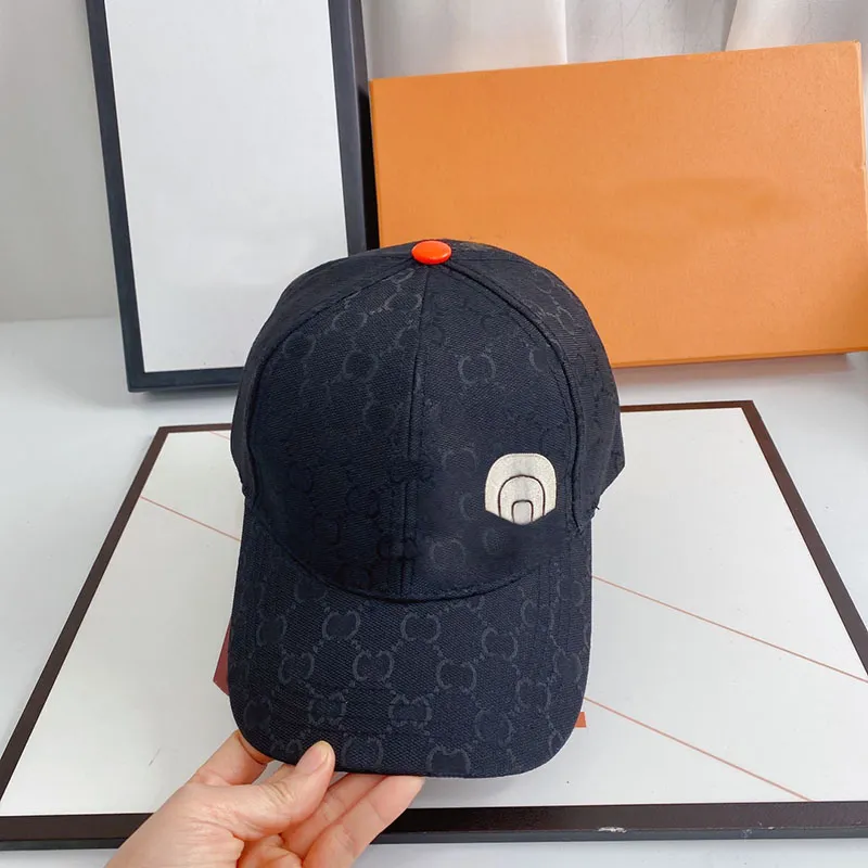 디자이너 남성 야구 모자 패션 브랜드 레터 편지 모자 여성 남성 조절 가능한베이스 볼 캡 커플 스트리트 스타일