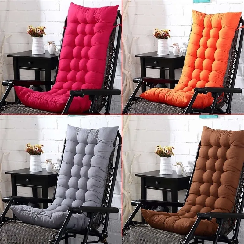 Coussins de chaise longue Coussin de siège Coussins de canapé Confortable Dos en fibre de polyester souple 201123