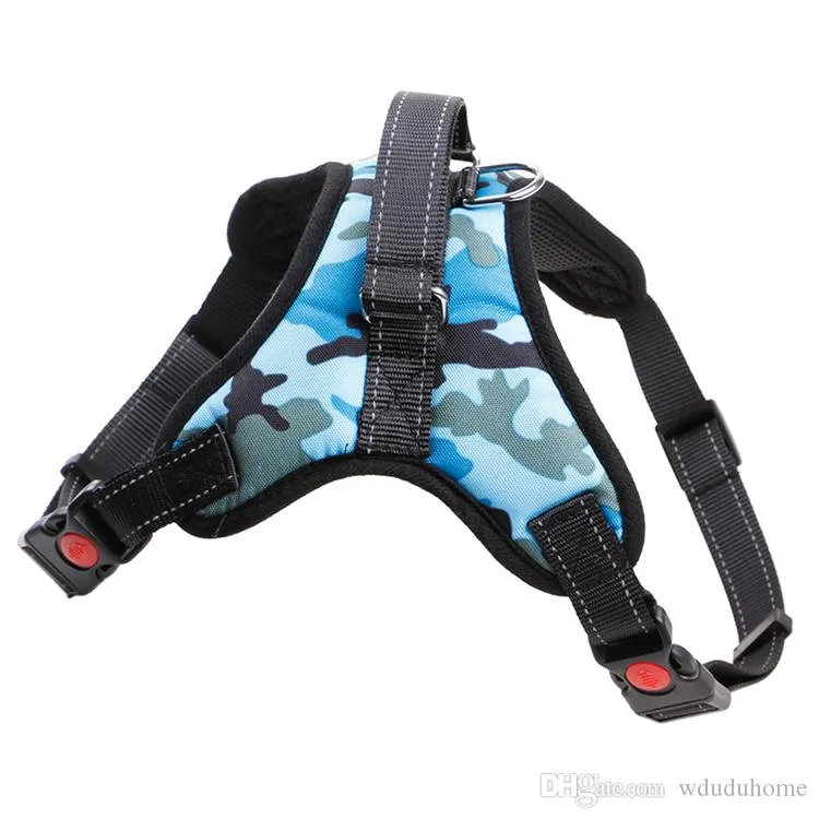 Pet Dog Vest Harness Collar outdoor sport No Pull Adjustable Dog Chest Supplies W016 