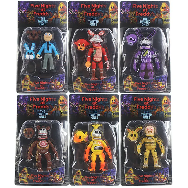 Cinco noites na Freddy e no 39; s Figura FNAF Toys, figuras de ação