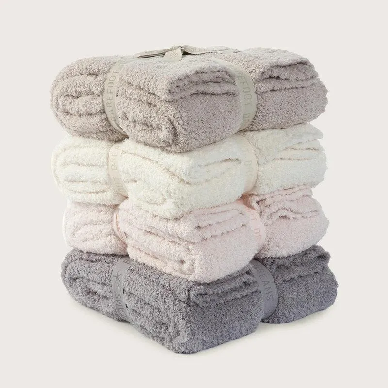 Dekens Comfortabel Superzacht Gooi Deken Effen Kleur Hoogwaardige Fleece Fuzzy Fluffy Warm Microfiber Gebreid Lichtgewicht