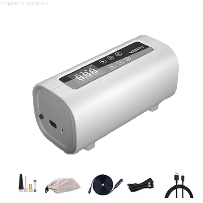 Portable Air Inflator Electric Pump Dual-cylinder RGB Air Inflator for Car Bicycle Motorcycle Bike Auto SUV 2000mah 12V