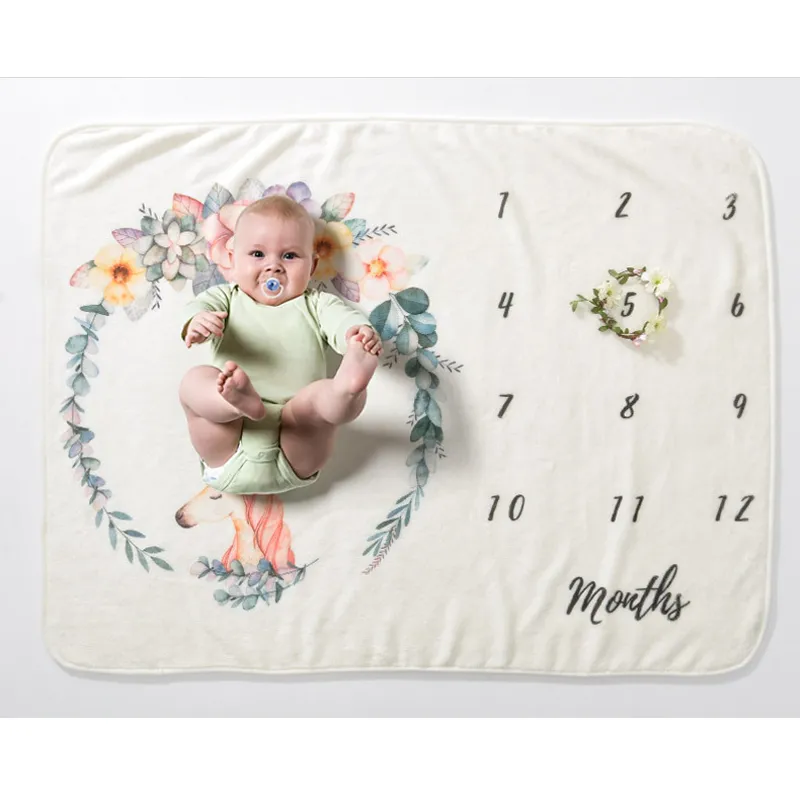 Baby sales calendar blanket