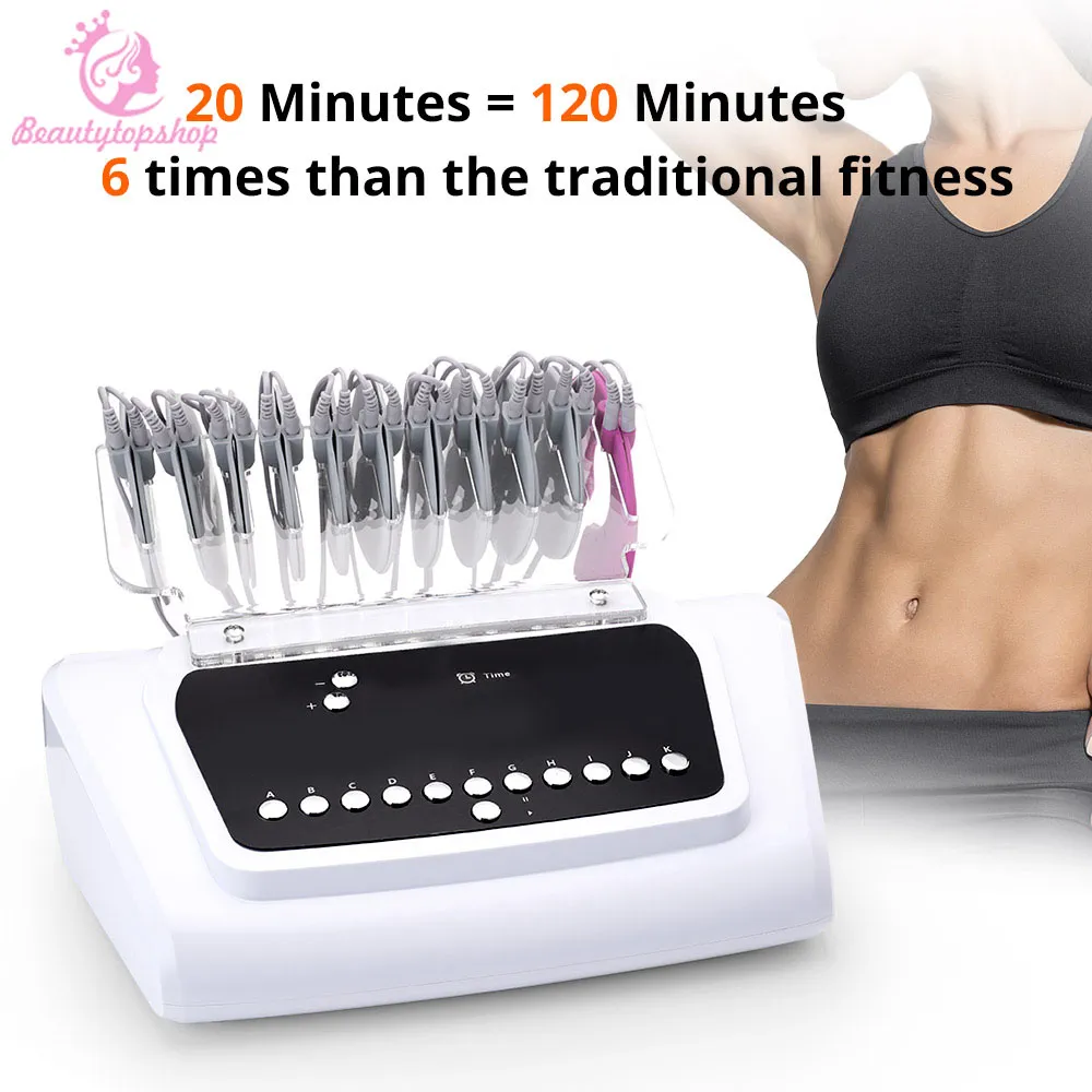 Hot Selling Minceur Machine Perte de poids EMS Stimulateur de muscle Stimulateur de muscle Machine Russian Waves EMS Stimulateur de muscle électrique SPA