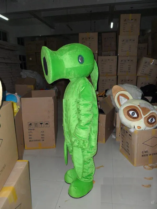 2019 Factory direct sale pea Plants vs. Zombies Cartoon Character mascot Costume Custom Products custom-made free shipping