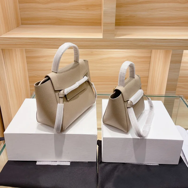 Totes Celine Brand tote bag women Shoulder Bags Genuine Calfskin Handbags Luxury Designers Belt Pico handbag