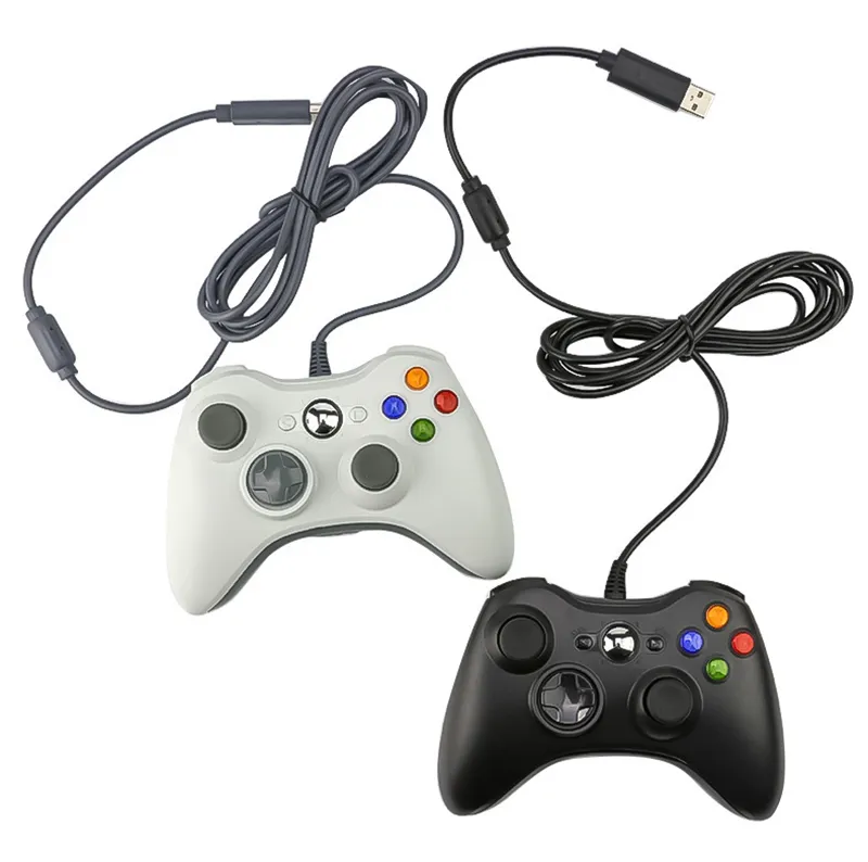 وحدات التحكم في اللعبة عصا عصا الدقة والراحة USB Wired GMAE Controller Moystick Gamepad لـ Xbox 360/Wired Gamepad
