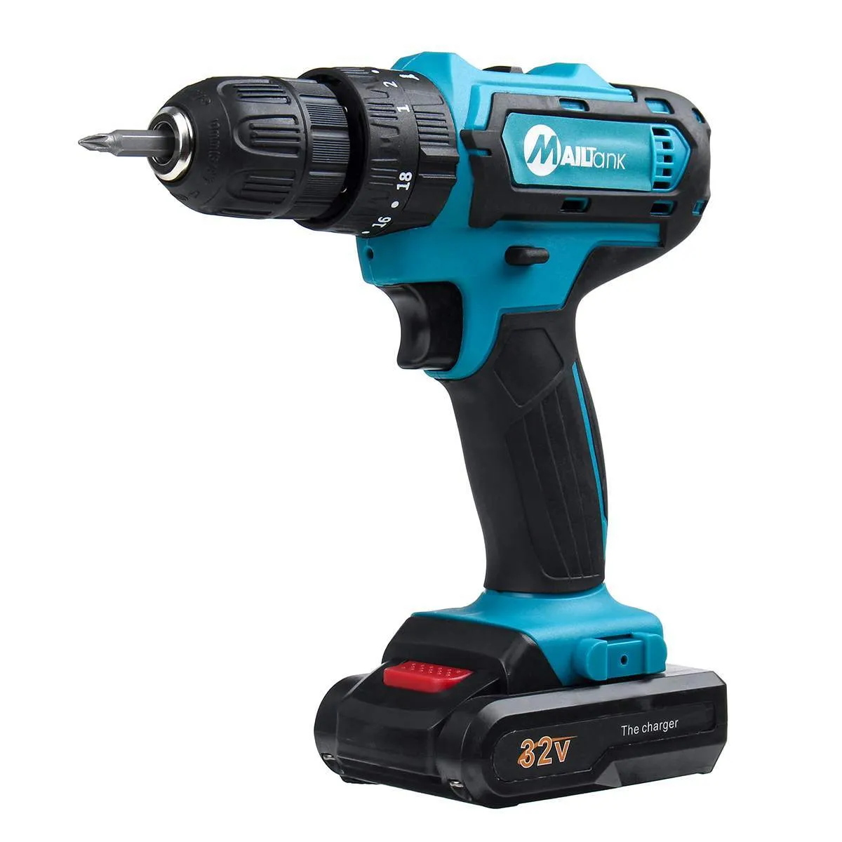 3 In 1 Cordless Best Electric Impact Drill Hammer Screwdriver 32V