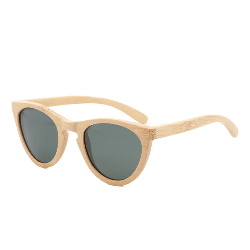 Солнцезащитные очки для мужчин Новая модель Wood Bamboo Eyewear 2021 УФ-защита Высококачественные ручной работы Запрещенные Солнцезащитные очки Женщины с случаями