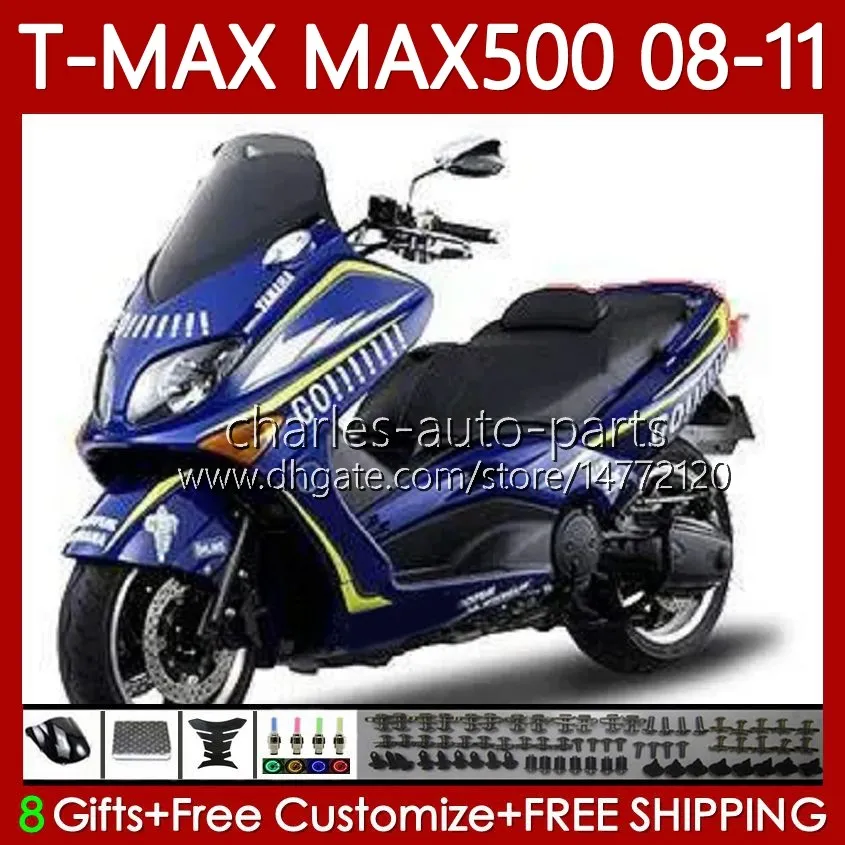 2009 Yamaha Yamaha Xp 500 Blue Honda Vtx 1300 Fairing For YAMAHA T