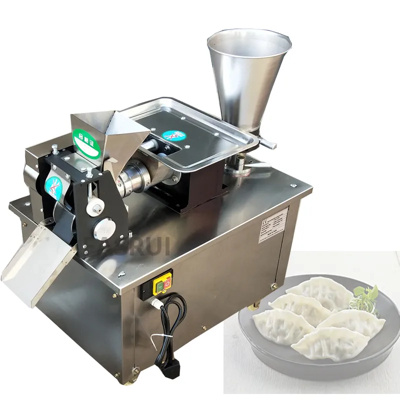 Dumpling Making Machine Automatisk Ravioli Spring Roll Samosa Wrapper Maker Machine