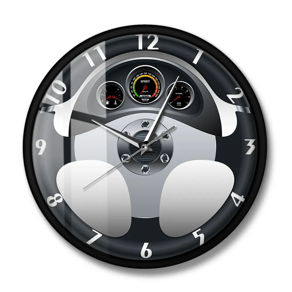Horloge de tableau , Horloge murale Radio de bord de voiture