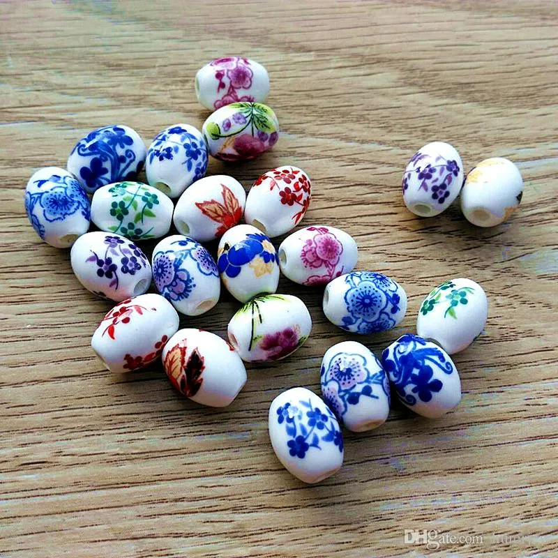 Bead Charms ifor Bracelet DIY Soft Fimo Polymer Clay Beads for European Bracelet and Necklace Charms Beads