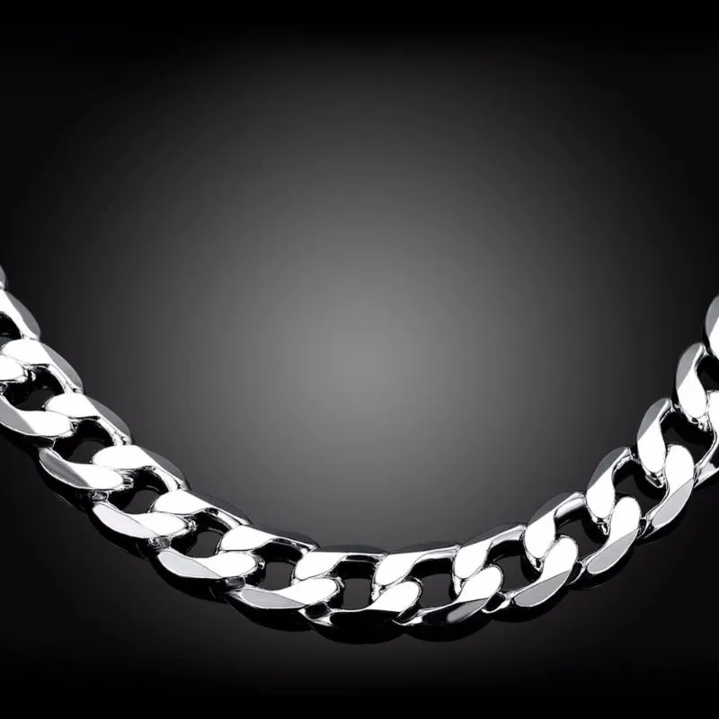 Men's 5.2mm, Sterling Silver, Solid Round Box Chain Necklace - The Black  Bow Jewelry Company