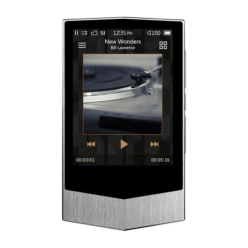 MP3 Player PLENUE V 64GB Red with 2.8-inch Screen and 41 Hours