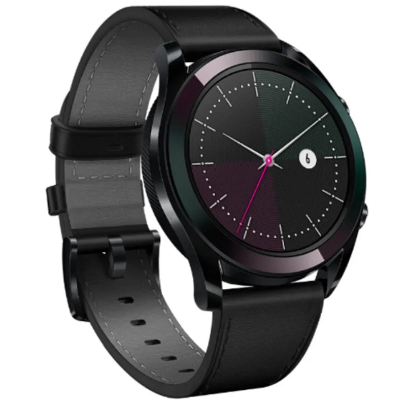 Originele Huawei Horloge GT Smart Horloge Ondersteuning GPS NFC Hartslagmonitor 5 ATM Waterdichte polshorloge 1.2 "Amoled horloge voor Android iPhone iOS