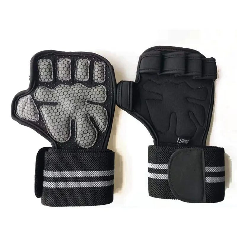 Guantes de entrenamiento para mujer, guantes de gimnasio con agarre de gel  de sílice antideslizante, guantes de fitness con protección de callos y