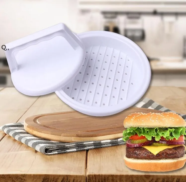 Gamburger Mold Maker Multi-Function Sandwich Мясная Кухня Барбекю Инструмент DIY Домашняя Кулинария Инструменты Белый GCF14276